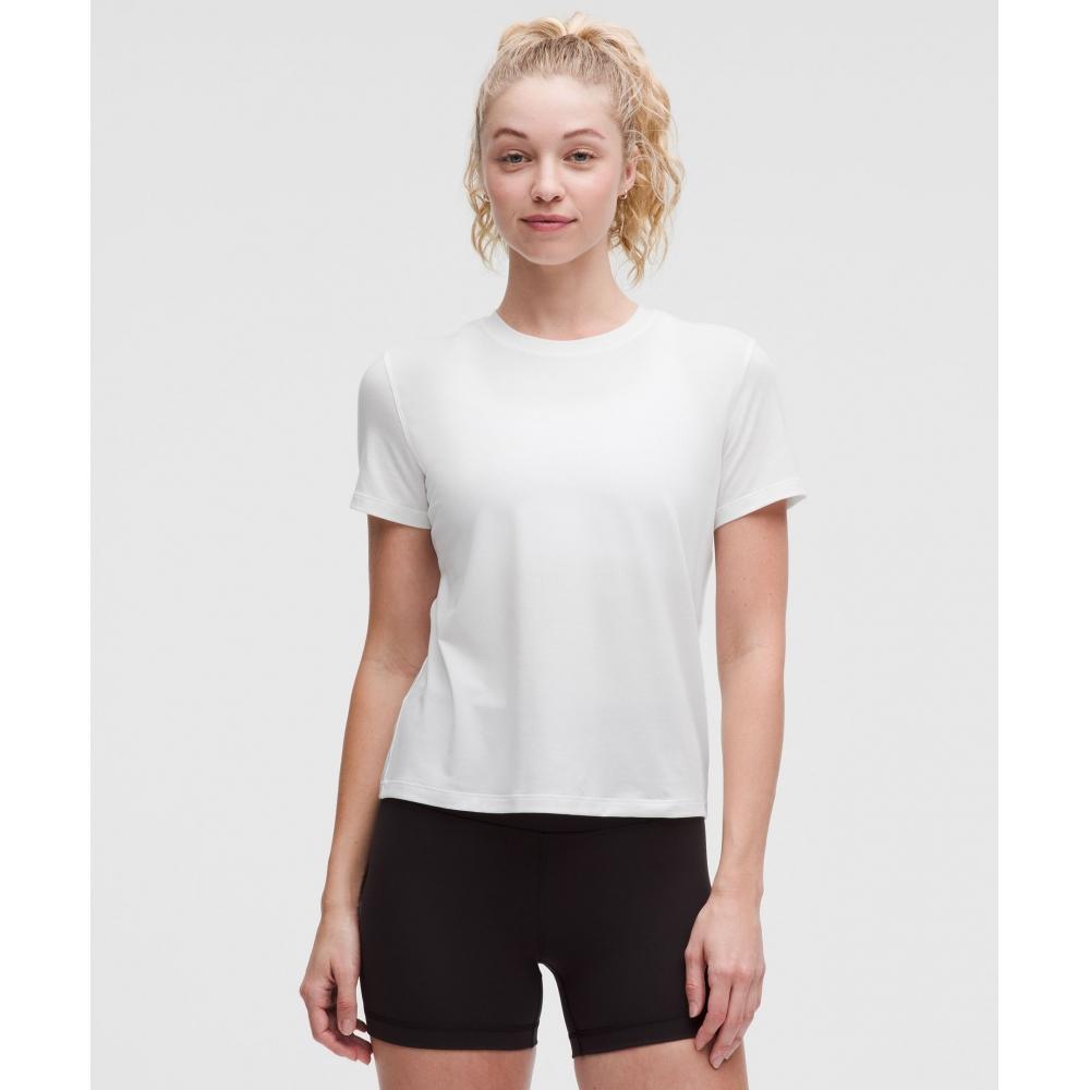

Lululemon Джерси Тренировочная классическая рубашка с коротким рукавом. Учебное пособие 8
