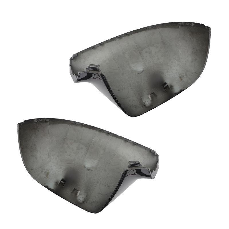 Side Rearview Mirror Cover Cap For For VW T5 T6 Transporter Amarok 2010- 7E1857527G 7E1857528G Gloss Black /White Mirror Cap