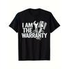 European Sizes I Am The Warrant Tool Wrench T-Shirt, Featuring a Black Fabric, Short Loose Sleeves, And a Minimalist Design with Tidy Stitching