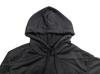 Autumn 2024 Ruffle Hooded Sweatshirt Dress with Side Drawstring for Women