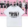 GIRLS BAND CRY T Shirt Harajuku Cartoon Fashion ISERI NINA KAWARAGI MOMOKA Rupa Print Tshirt Unisex Women Cotton Short Sleeve Tee