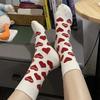 Valentine's Day Love Mid-Tube Socks Sweet Women Socks Casual Love Heart Socks  Gift