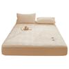 Mattress Class A cotton, soybean fiber padded mattress, mattress cover washed cotton Simmons mattress protective cover three-piece set