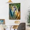 Gothic Style Wall Decor Tapestry Art For Pet Memorial Birthdaywedding Party Backdrop Family Gift