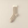 Fluffy Mid-Tube Socks Plush and Thickened Cozy Slipper Socks New Fuzzy Socks