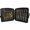 Silver Gold Combined Tap Drill Bits High Speed Steel Tapping Bits Set  Metal Drilling