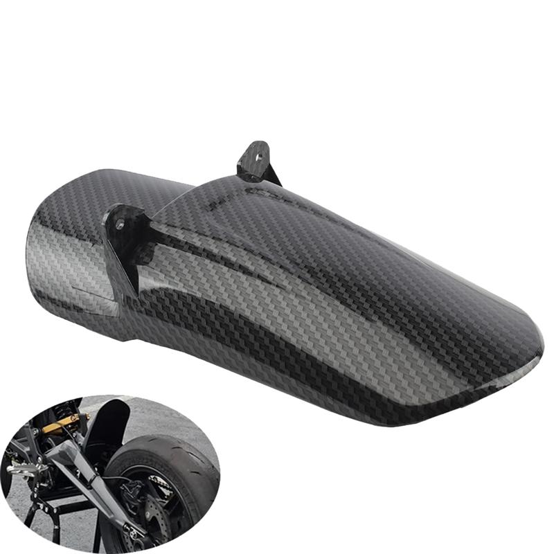 A03E-Motorcycle Rear Mudguard For Sur-Ron Surron Light Bee Dust Cover Carbon Fiber Pit Dirt Bike Electric Motocross