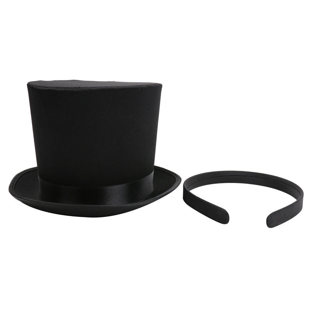 Mini Top Hat Fascinator Headband with 