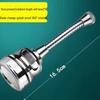 Universal Rotating Kitchen Faucet Extender with Electroplated Booster Filter