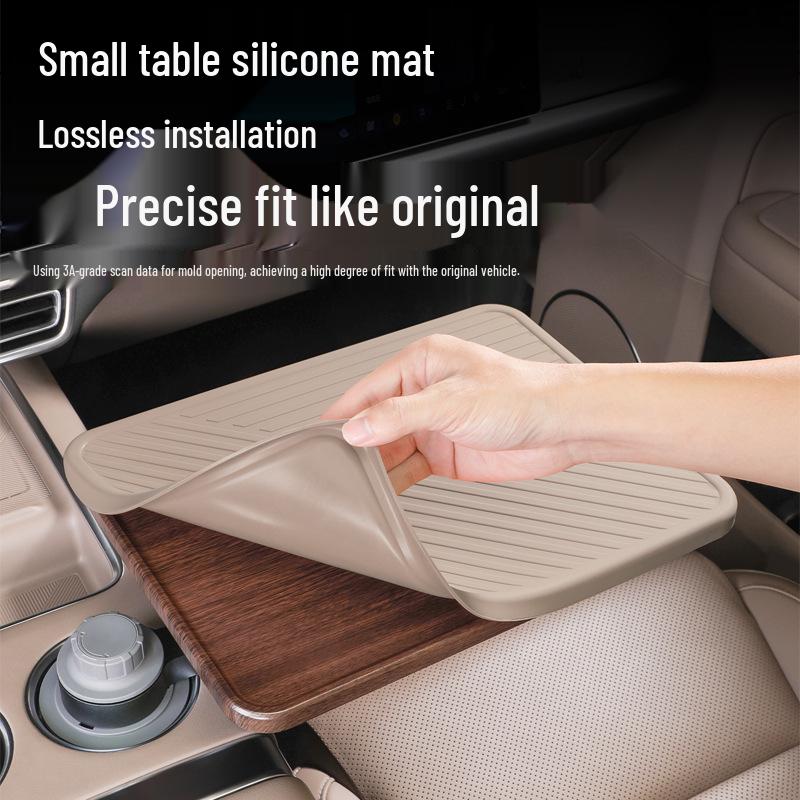 Silicone Anti-slip & Anti-scratch Pad for Square Small Tabletops (33x25 cm)