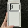 Premium Executive Leather Case for Samsung Galaxy A73 5G A53 A52 4G/5G A52S A33 A32 4G A23 A13 Large Window Lens Protector Cover