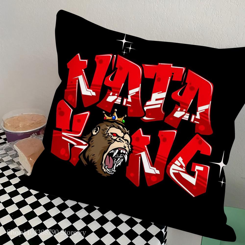 Rapper Natanaels Cano Pillow Case Fashion Square Pillowcase Bedroom Sofa Room Ins Decoration Leisure Cushion Cover 40x40