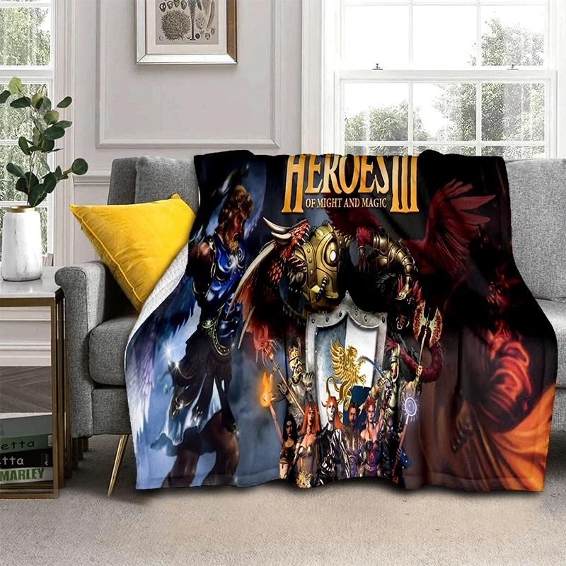 HOMM3 Heroes of Might and Magic Map 29 Style New Treasure Chest Blanket,Soft Throw Blanket for Home Bedroom Bed Sofa Travel Kid