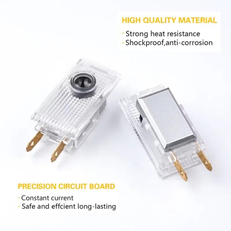 2Pcs Car Door LED Laser Projector Lamp Welcome Lights For Opel Insignia 2015 2016 2017 2018 2009-2014 Car Decorative Accessories