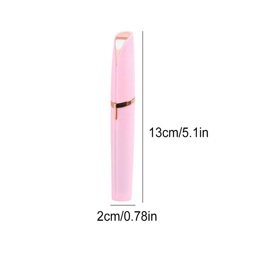 Elektryczny trymer do brwi USB Depilator do włosów na twarzy Trymer Golenie Podróżny Odpinany Golarka do brwi