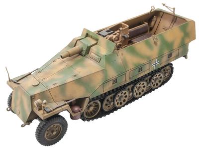 AFV Club 1/35 German Sd.Kfz.251/9 Ausf.D 7.5cm Tank Gun-equipped Fire Support Vehicle (Early Production Type) Plastic Model Kit FV35278