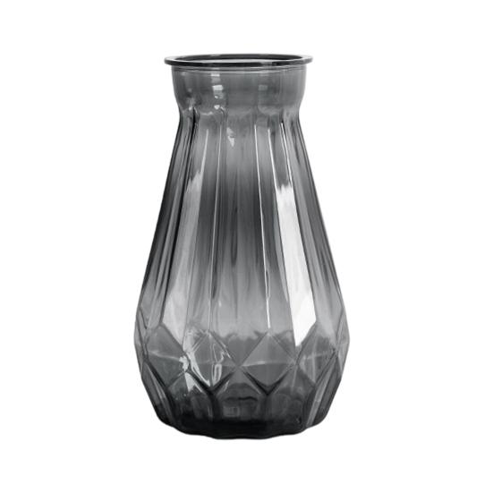 Modern Plastic Bud Vase Transparent Decorative Vase Flower Holder Centerpiece Vase for Home Wedding Birthday Parties