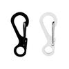 10Pcs Stainless Steels Keychain Carabiner Clasp Outdoor Paracord Carabiner Clip for Camping Traveling Hiking Keychains