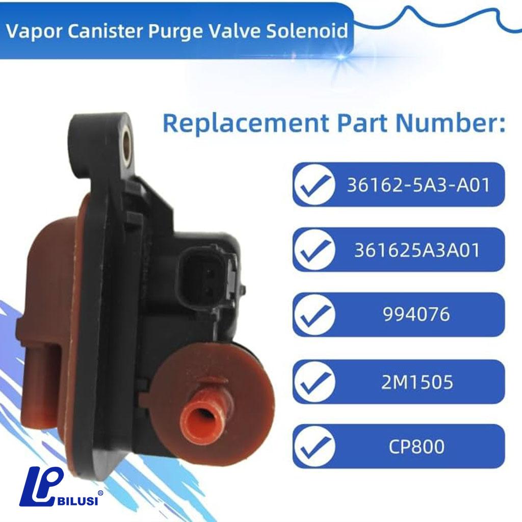 BILISI Evaporative Emission Canister Purge Valve Solenoid for Honda Civic | Auto Accessories36162-5AA-A01, 136200-7410