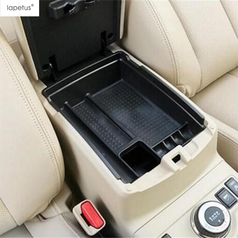 Car Central Control Armrest Storage Box Pallet Phone Container Hodler Tray Accessories For Nissan X-Trail T32 Rogue 2014 -