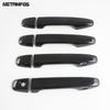 For Subaru Forester 2025 2026 Carbon Fiber Side Door Handle Bowl Cover Trim Protection Cap Exterior Accessories Car Styling