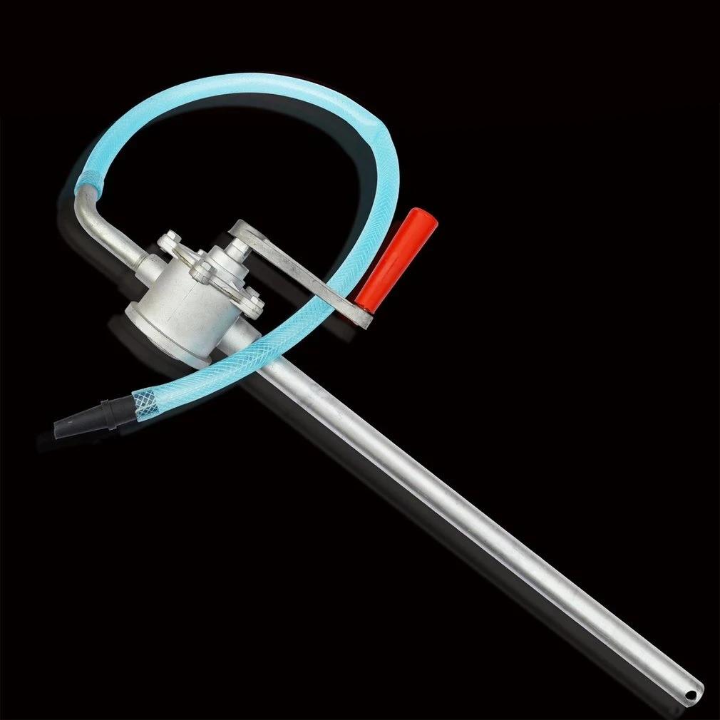 1 Satz Handkurbel-Ölpumpe Auto Saugwasser Chemikalienpumpe Tragbar Auto LKW Kraftstofföl Benzin Diesel Umfüllsauger Han