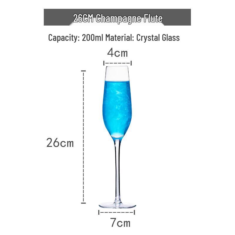 

Shangqi Crystal Champagne Flute Set