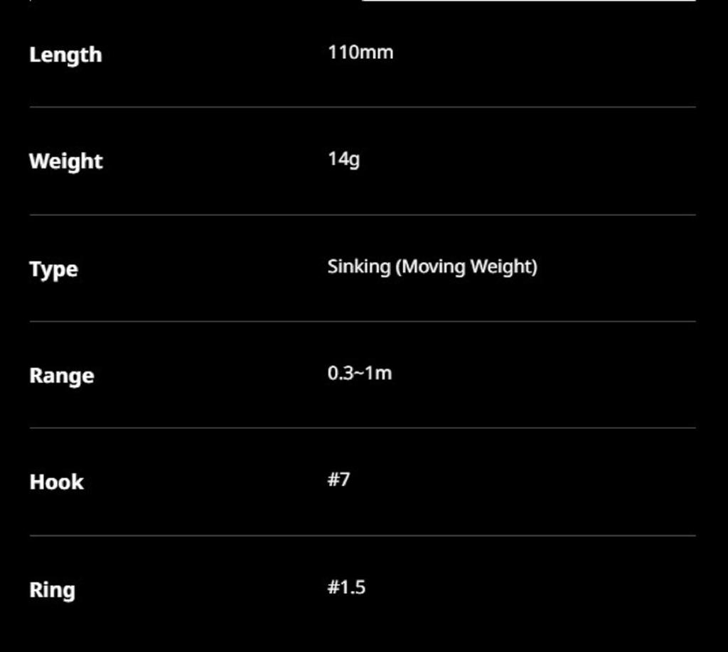 DUO Tide Minnow Lance 140S Sinking Lure AHA0583 (6220)