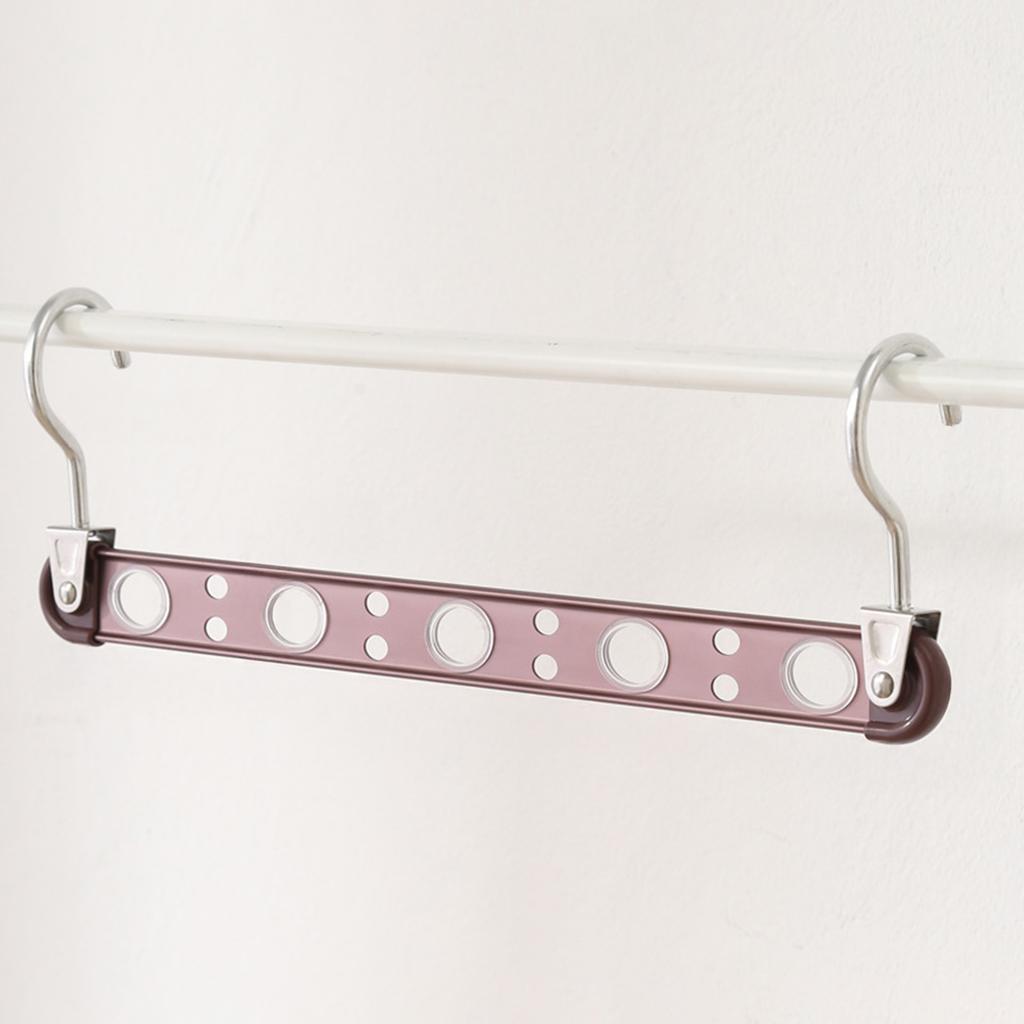 9-Loch Kleiderbügelständer Schrankorganizer Platzsparender Kleiderbügel für Kleidung Mehrfach-Hängevorrichtung Kleiderständer Wäscheständer