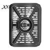 Easy Clean Baking Pan for Air Fryer Grill Pan, Nonstick Durable Aluminum Grease Tray, with Rubber Dishwasher Safe Crisper Tray Pad, Heat Circulation