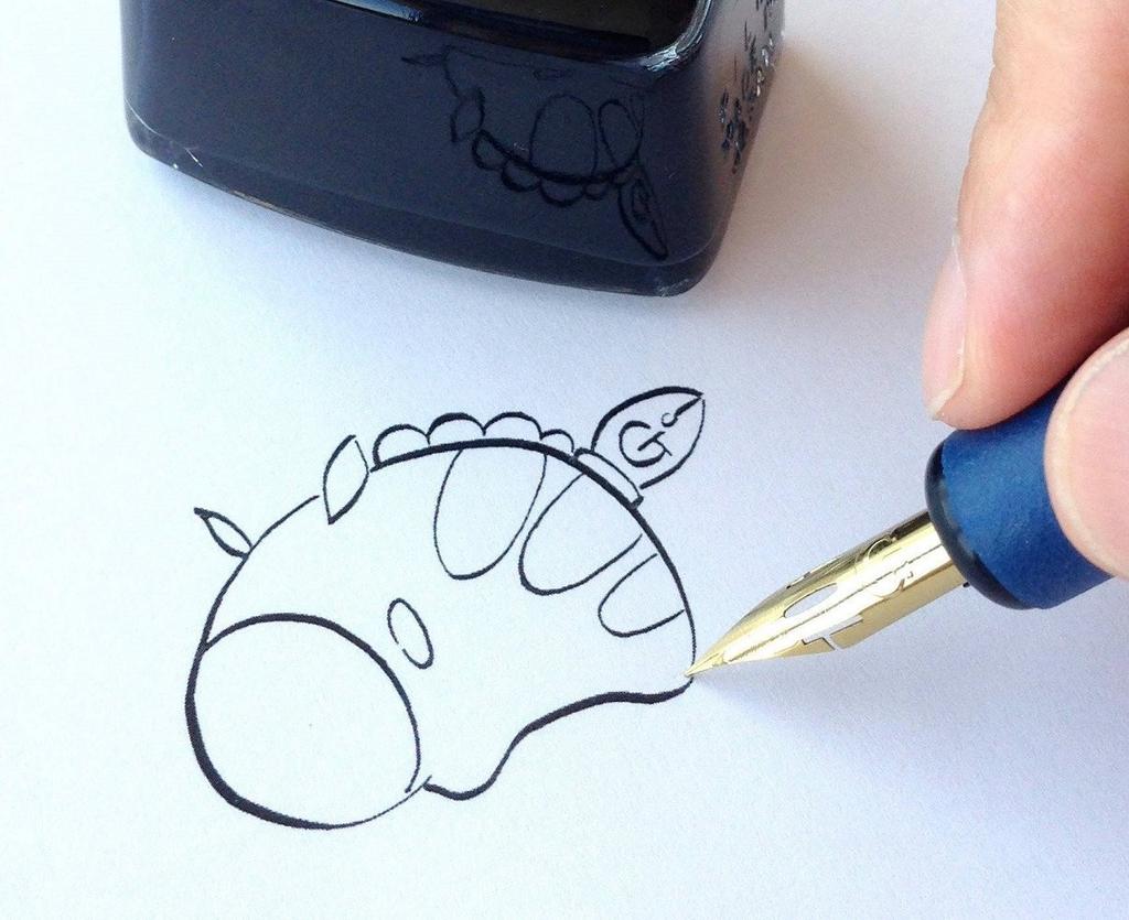Zebra Manga Nib Titanium G Pen Pro 10 Pieces PG-7B-C-K