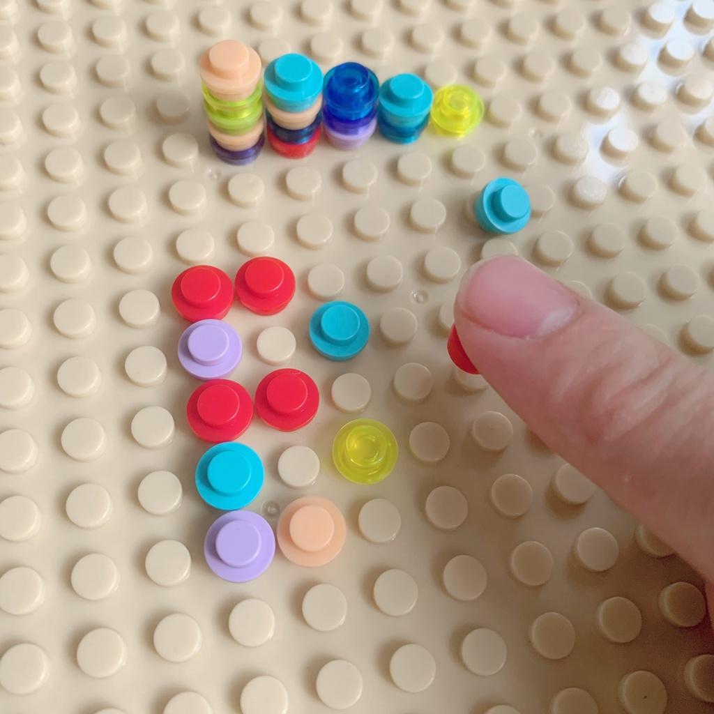 100pcs DIY Building Blocks 1x1 Round Plate Pixel Art Kit Brick Bulk Compatible 4073 Anime Figure Enlighten Gift for Children