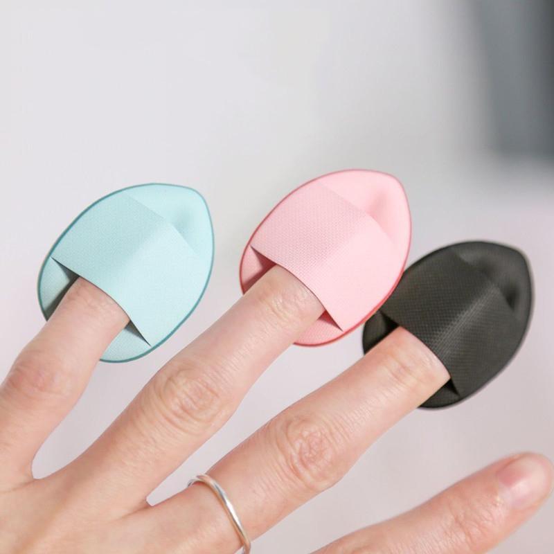 Mini Boy Parmak Puf Makyaj Süngeri Yüz Kapatıcı Fondöten Detay Puf Profesyonel Kozmetik Yastık Puf