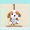 Peluche Morbido Cane Carino a Pelo Corto per Zaino e Collezionisti