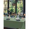 1pc Sage Green Plastic Tablecloths for Rectangle Tables, Light Green Disposable Tablecloth, Waterproof Sage Green Table Cover