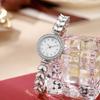 New Color Mermaid Stylish Simple Versatile Ladies Epoxy Bracelet Watch Ladies Diamond Quartz Watch