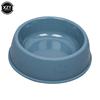 High Quality Solid Color Pet Bowls Candy-Colored Lightweight Plastic Single Bowl Small Dog Cat Pet Bowl Pet Feeding Water Tools
