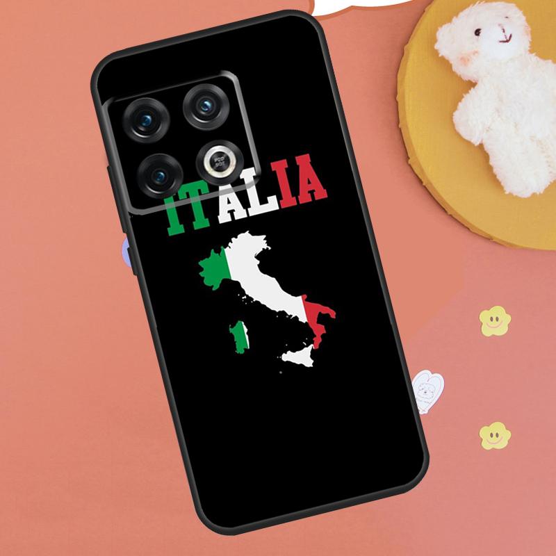 Italy Flag Case For OnePlus 13R 12R 10R 13T 15 13 12 11 10T 8T Nord CE 4 3 2 Lite N20 N30 Nord 5 Funda