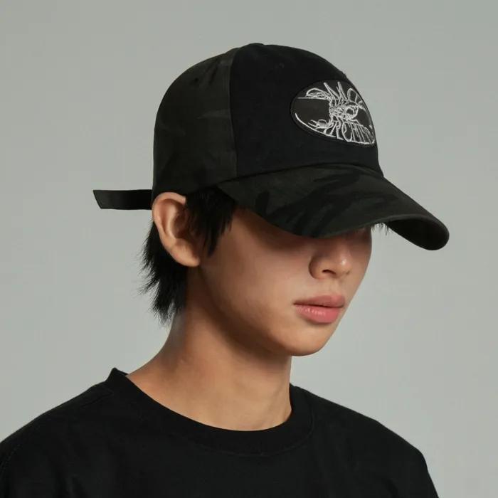 Scorpion Wappen Maxi Cap Black/Multi