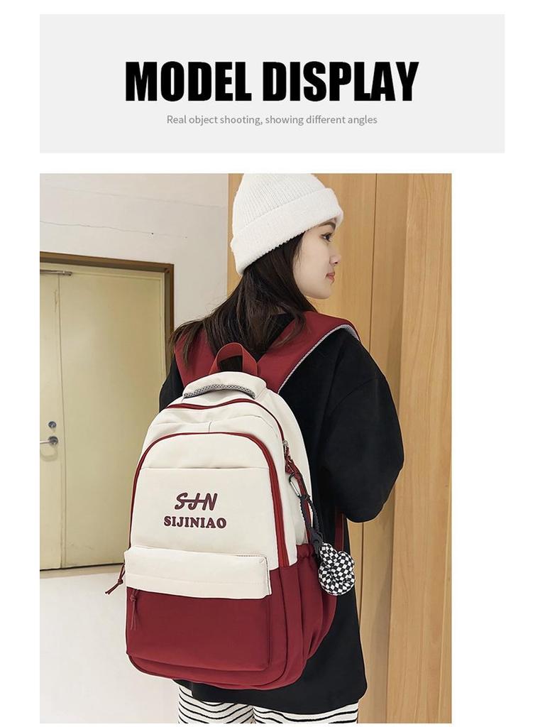 Korean Style Large Capacity Backpack for Female Students