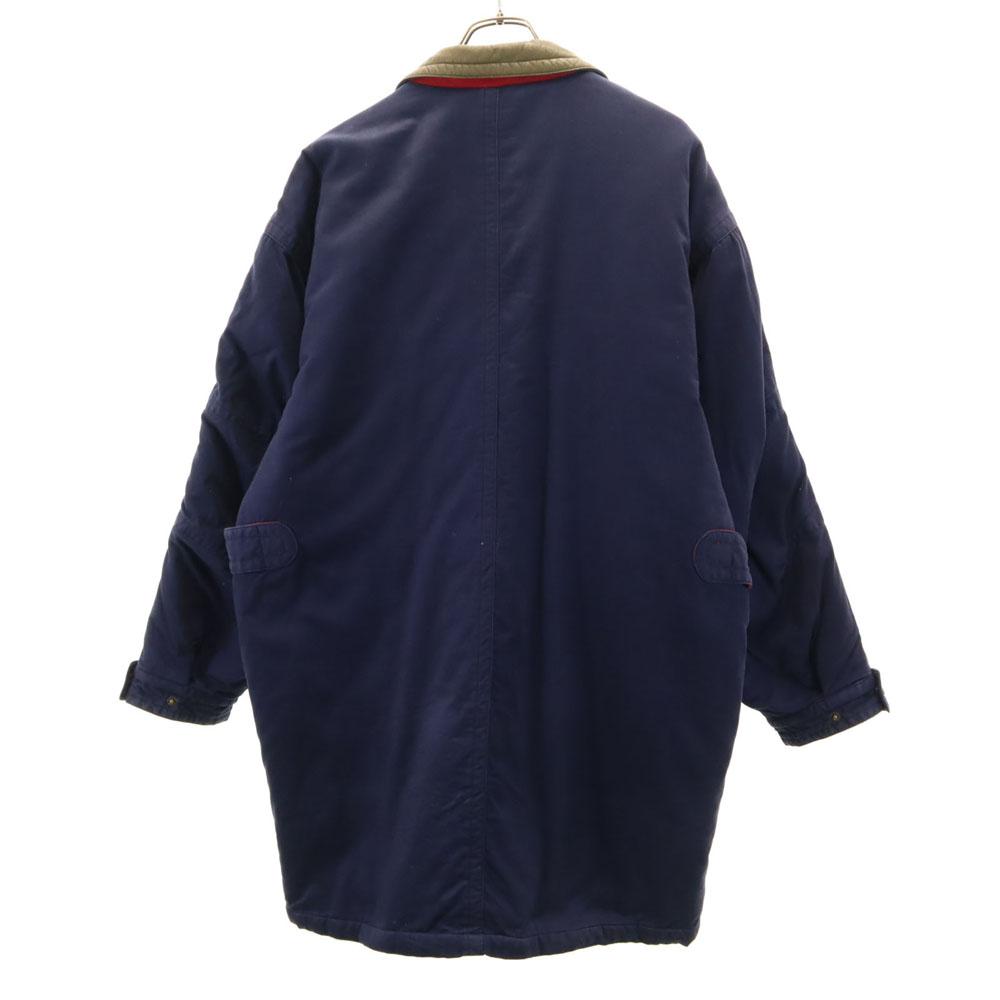 SINA COVA Batting Coat L Navy Quilted Back Men's Used