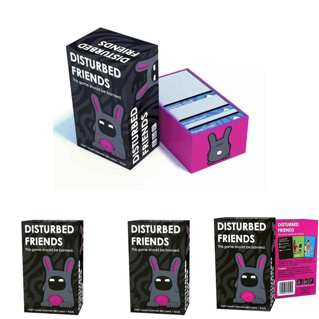 Confused Friends Antihuman Kartenspiel Für Erwachsene und Kinder Familienparty Spaß