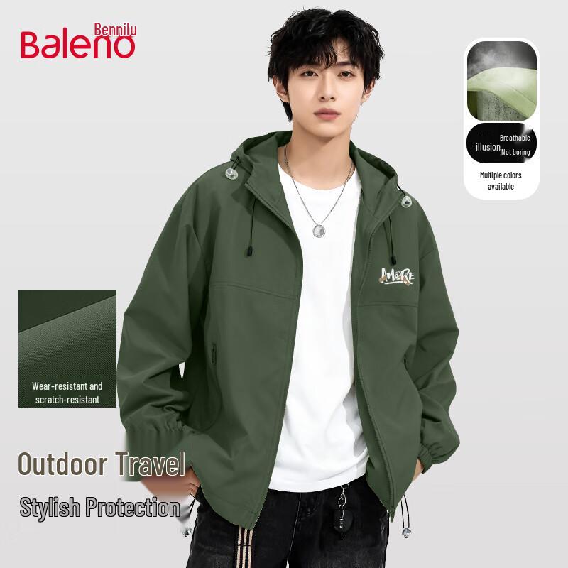 Baleno Men's 2026 Spring/Autumn Casual Windbreaker Jacket