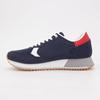 Aster Bi-color Navy Red Sneakers with White Laces for Men US POLO