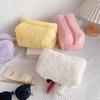 Cute Fur Pouch Multipurpose Poggle Pencil Case