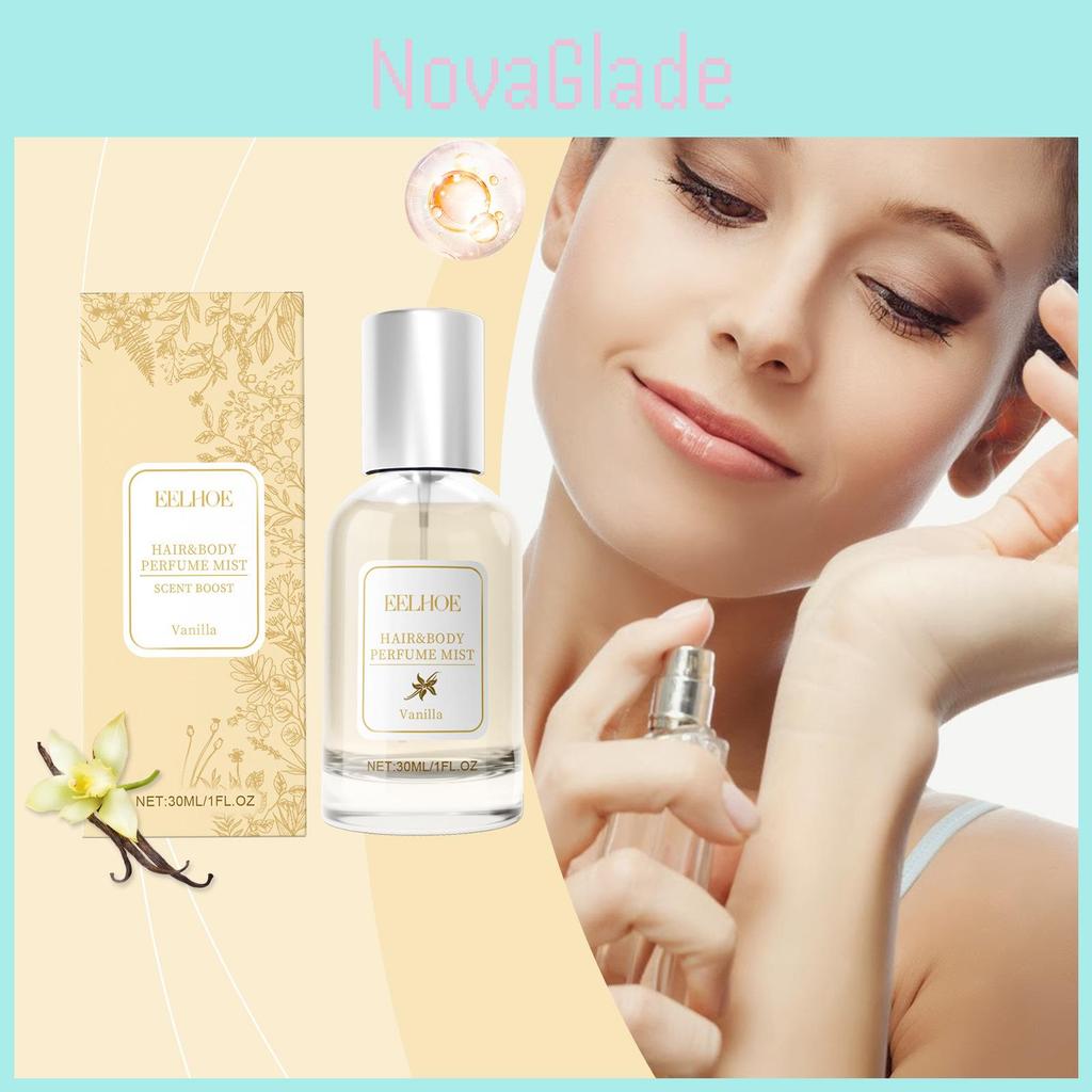 Refreshing Eelhoe Vanilla Body And Hair Fragrance Spray With Lasting Floral Aroma For Women