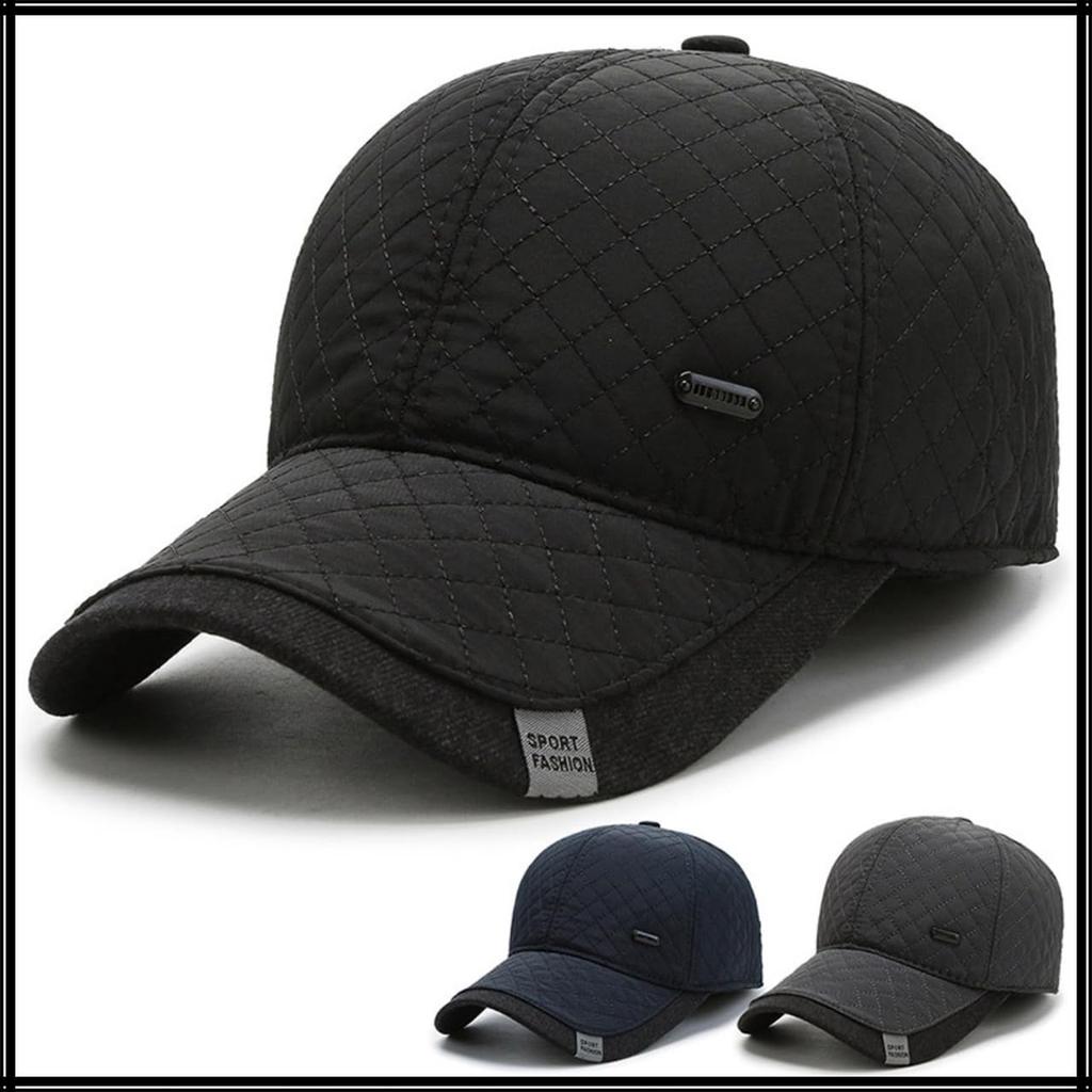 Hat Cap Embroidered Logo Design Adjustable Casual Fashion Men Women CZA373 [White Fang] (Black)