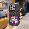 Phone Case: 2D Flat Design Suitable for iPhone 18 17 16 15 14 13 Pro, Couple Style, Puppy Hugging a Red Heart, Christmas and Halloween Gift