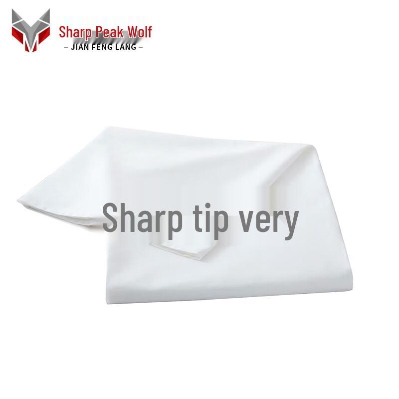 Sharp Wolf Military Training White Bed Sheet