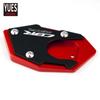 Motorrad Zubehör CNC Aluminium Seitenständer Pad Vergrößerungsplatte Ständer Erweiterung für HONDA CBR650R CB650R